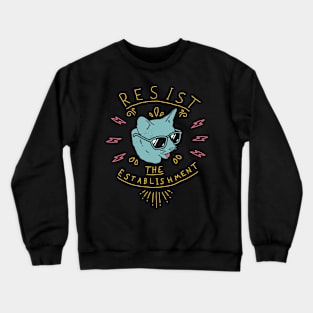 Cat resist Crewneck Sweatshirt